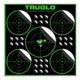 TruGlo 5-Bullseye Target, 12x12, 25 Pack, Black, TG-TG11A25