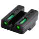 TruGlo Brite-Site TFX Pro Sight Set For CZ 75 Series, Green Rear, Green With Orange Focus Lock Front Sight, TG-TG13CZ1PC
