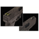 TruGlo TFO Day/Night Sight Set for Novak .260/.500, Yellow Rear Sight, TG-TG131NT3Y