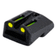 TruGlo TFO Day/Night Sight Set for Novak .270/.500, Yellow Rear Sight, TG-TG131NT4Y