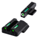 TruGlo TFX Day/Night Tritium Sight Set for Ruger American, TG-TG13RS3A