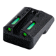 TruGlo TFX Novak 260/500 3 Dot Green Tritium/ Fiber Optic Sight, TG-TG13NV3A