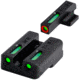 Truglo TG13KS1PC TFX Pro Century Canik TP9 Square Front/U-Notch Rear Tritium Gre