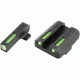 TruGlo TFX Springfield XD/XDM/XDS 3 Dot Green Tritium/Fiber Optic Sight, TG-TG13XD1A