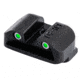 TruGlo Tritium Green Front &amp; Rear Night Sights, For Glock 10mm/45 ACP, TG-TG231G2