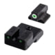 USED, TruGlo Tritium Pro Handgun Sight Set for 1911 270/450, White Focus Lock Ring, TG-TG231N2W