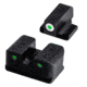 TruGlo Tritium Pro Handgun Sight Set for FN FNX40, White Focus Lock Ring, TG-TG231F2W