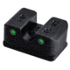 TruGlo Tritium Pro Handgun Sight Set for FN FNX45, White Focus Lock Ring, TG-TG231F3W