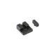 TruGlo Tritium Pro Handgun Sight Set for Taurus Millennium G2, Slim 709, 740, White Focus Lock Ring, TG-TG231T2W