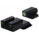 TruGlo TRITIUM PRO S&amp;W EZ 9MM SET - WHITE, White, TG-TG231MP4W