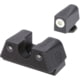 TruGlo Tritium X Glock 42/43 Set - White, Black, TG-TG231G1XAW