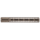 TRYBE Defense AR-15 M-LOK 12in Lightweight Handguard w/ Full Rail, Flat Dark Earth, 12 Inch, HDG12FR-FDE