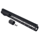 TRYBE Defense AR-15 M-LOK 15in Lightweight Handguard w/ Full Rail, Black, 15 Inch, HDG15FR-BL