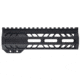 TRYBE Defense AR-15 M-LOK 7in Lightweight Handguard w/ Full Rail, Black, 7 Inch, HDG7FR-BL