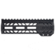 TRYBE Defense AR-15 M-LOK 7in Lightweight Handguard w/ Full Rail, Black, 7 Inch, HDG7FR-BL