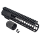 TRYBE Defense AR-15 M-LOK 9in Lightweight Handguard w/ Full Rail, Black, 9 Inch, HDG9FR-BL