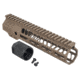 TRYBE Defense AR-15 M-LOK 9in Lightweight Handguard w/ Full Rail, Flat Dark Earth, 9 Inch, HDG9FR-FDE