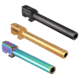 TRYBE Defense Glock 34 Match Grade Non-Threaded Pistol Barrel, Black, Chameleon, Gold, Titanium