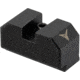TRYBE Defense High Glow 1-Dot Tritium Night Sights for Glock 17/19/22/23/24/26/27/33/34/35/37/38/39/42/43, Mid, Black, 1DTSG-MD