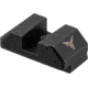 TRYBE Defense High Glow Fiber Optic Night Sights for Glock 17/19/22/23/24/26/27/33/34/35/37/38/39/42/43 &amp; SIG P320/P365, Standard, Black, FOSG-ST