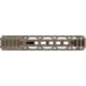 TRYBE Defense Magnesium Alloy Go Fast Ultra Lightweight Handguard, Cut Top Rail, M-LOK, FDE, 9in, MGHDG-V2-9CR-FDE