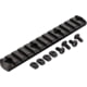 TRYBE Defense Magnite M-Lok Picatinny Rail Section with Lugs - 13 Slots, Black, TRBDMGRAIL13-V2-BL