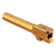 TRYBE Defense Non Threaded Conversion Pistol Barrel for Glock 22/31, 9mm, 416R Stainless Steel, Gold TIN, PBCONVG22-31-TIN