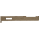 TRYBE Defense Pistol Slide, Glock 17, Gen 3, DeltaPoint Pro Cut, FDE Cerakote, SLDG17G3DP-FDE