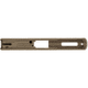 TRYBE Defense Pistol Slide, Glock 17, Gen 3, DeltaPoint Pro Cut, FDE Cerakote, SLDG17G3DP-FDE