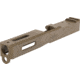 TRYBE Defense Pistol Slide, Glock 17, Gen 3, DeltaPoint Pro Cut, FDE Cerakote, SLDG17G3DP-FDE