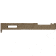 TRYBE Defense Pistol Slide, Glock 17, Gen 3, Venom Cut, FDE Cerakote, SLDG17G3VNM-FDE