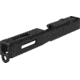 TRYBE Defense Pistol Slide, Glock 17, Gen 3, Viper Cut, Black, SLDG17G3VPR-BN