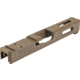TRYBE Defense Pistol Slide, Glock 17, Gen 4, DeltaPoint Pro Cut, Version 1, FDE Cerakote, SLDG17G4DP-FDE