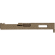 TRYBE Defense Pistol Slide, Glock 17, Gen 4, DeltaPoint Pro Cut, Version 1, FDE Cerakote, SLDG17G4DP-FDE