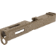 TRYBE Defense Pistol Slide, Glock 17, Gen 4, DeltaPoint Pro Cut, Version 1, FDE Cerakote, SLDG17G4DP-FDE