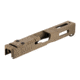 TRYBE Defense Pistol Slide, Glock 17, Gen 5, DeltaPoint Pro Cut, Version 1, FDE Cerakote, SLDG17G5DP-FDE
