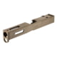 TRYBE Defense Pistol Slide, Glock 17, Gen 5, DeltaPoint Pro Cut, Version 1, FDE Cerakote, SLDG17G5DP-FDE