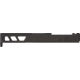 TRYBE Defense Pistol Slide, Glock 19, Gen 3, Viper Cut, Version 2, Black Cerakote, No Base Plate Included, SLDG19G3VPRV2-BN