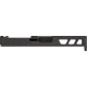 TRYBE Defense Pistol Slide, Glock 19, Gen 3, Viper Cut, Version 2, Black Cerakote, No Base Plate Included, SLDG19G3VPRV2-BN