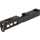 TRYBE Defense Pistol Slide, Glock 19, Gen 3, Viper Cut, Version 2, Black Cerakote, No Base Plate Included, SLDG19G3VPRV2-BN