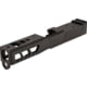 TRYBE Defense Pistol Slide, Glock 19, Gen 3, Viper Cut, Version 2, Black Cerakote, No Base Plate Included, SLDG19G3VPRV2-BN