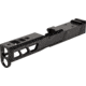 TRYBE Defense Pistol Slide, Glock 19, Gen 4, Viper Cut, Version 2, Black Cerakote, No Base Plate Included, SLDG19G4VPRV2-BN