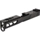 TRYBE Defense Pistol Slide, Glock 19, Gen 4, Viper Cut, Version 2, Black Cerakote, No Base Plate Included, SLDG19G4VPRV2-BN