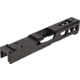 TRYBE Defense Pistol Slide, Glock 19, Gen 5, DeltaPoint Pro Cut, Version 2, Black Cerakote, No Base Plate Included, SLDG19G5DPV2-BN