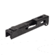 TRYBE Defense Pistol Slide, Glock 43/43X, Version 1, RMSc Cut, Cerakote Graphite Black, SLDG43XRMSC-BN