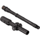 TRYBE Optics 1-6x24mm Rifle Scope, 30mm Tube, Black &amp; TRYBE Defense 10.5 in .300 AAC Blackout Balance Profile AR-15 Rifle Barrel
