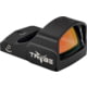 TRYBE Optics 1x24-17mm Mini Advanced Ruggedized Optic Red Dot Sight, Black, MINIRS