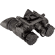 TRYBE Optics NVG-50 Dual 1x White Phosphor Tube Night Vision Goggle, Gen 3, Black, NVG50W