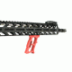 Tyrant CNC HALO Series MiniVert Grip MLOK, Red, TD-552-R-M