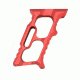 Tyrant CNC HALO Series MiniVert Grip MLOK, Red, TD-552-R-M
